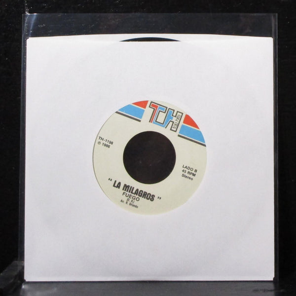 La Milagros - Encuentro Sabroso / Fuego 7" VG+ Vinyl 45 TH-1198 USA 1986 - Shuga Records