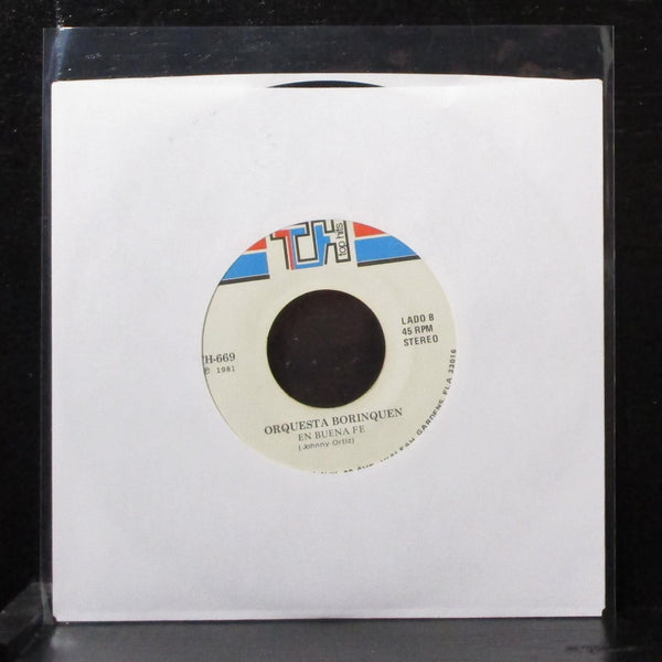 Orquesta Borinquen - Han Pasado Muchos Aos 7" VG+ Vinyl 45 TH-669 USA 1981 - Shuga Records