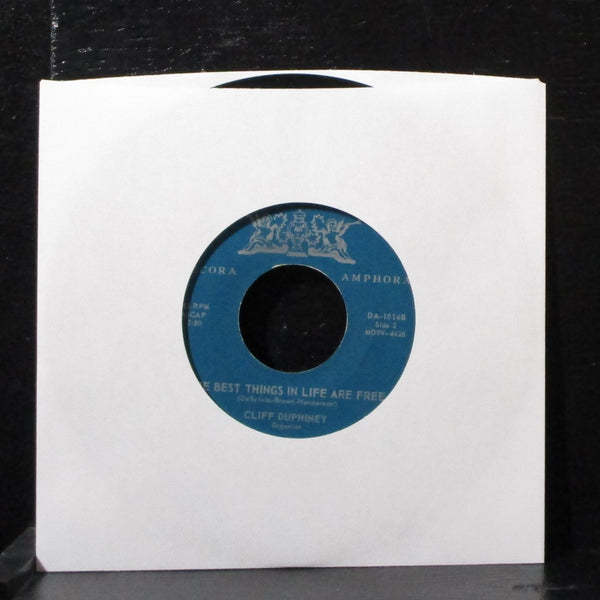 Cliff Duphiney - Carolina In The Morning 7" VG+ Vinyl 45 Decora-Amphora  DA-1014 - Shuga Records