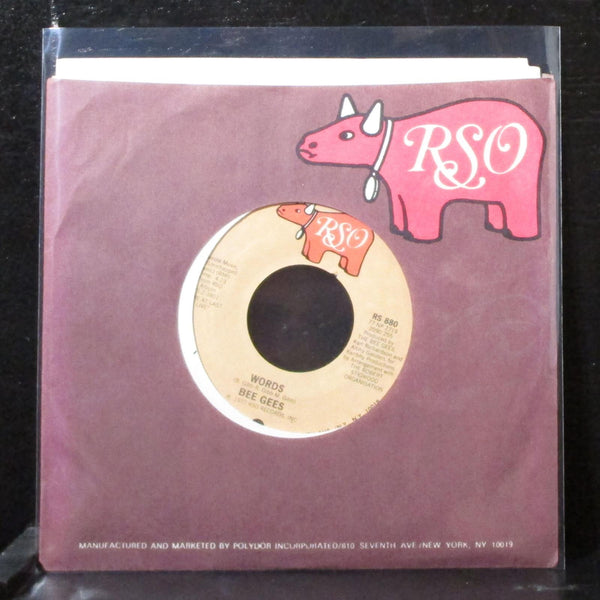 Bee Gees - Edge Of The Universe / Words 7" Mint- Vinyl 45 RS 880 USA 1977 - Shuga Records
