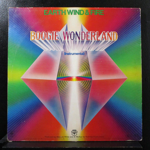 Earth, Wind & Fire w/ The Emotions - Boogie Wonderland 12" VG+ CBS 7292 Holland - Shuga Records