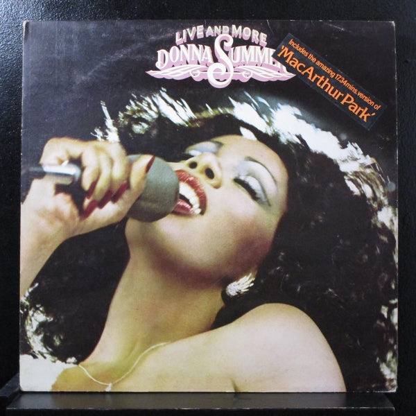 Donna Summer - Live And More 2 LP Mint- CALD 5006-2 UK 1978 Vinyl Record - Shuga Records