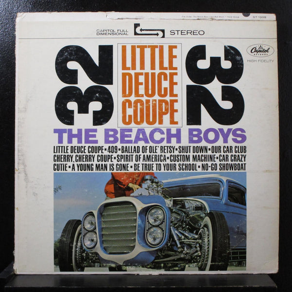 The Beach Boys - Little Deuce Coupe LP VG+ ST-1998 1st Rainbow Stereo Record - Shuga Records