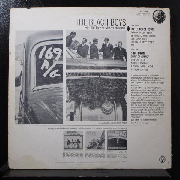 The Beach Boys - Little Deuce Coupe LP VG+ ST-1998 1st Rainbow Stereo Record - Shuga Records