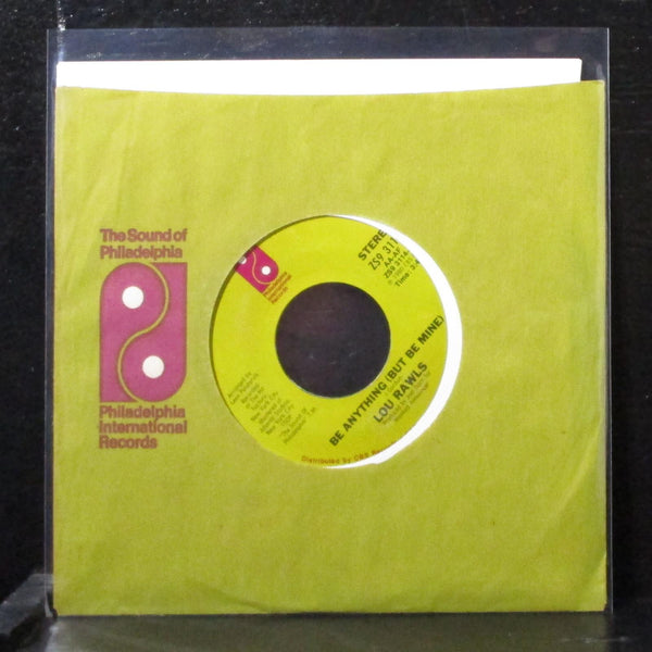 Lou Rawls - I Go Crazy / Be Anything 7" VG+ Vinyl 45 ZS9 3114 USA 1980 - Shuga Records