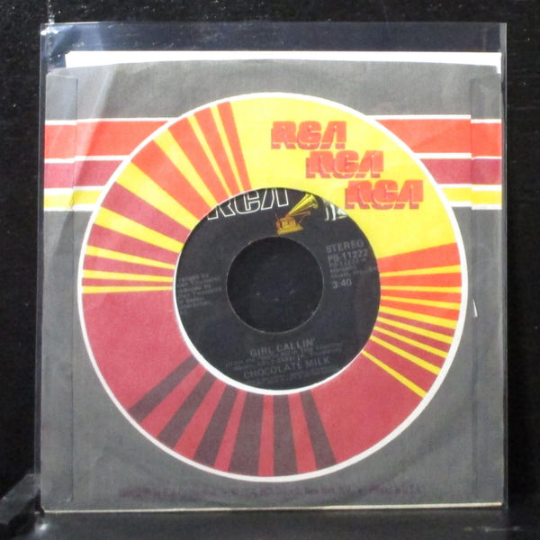Chocolate Milk - Girl Callin' / Thinking Of You 7" Mint- Vinyl 45 RCA PB-11222 - Shuga Records