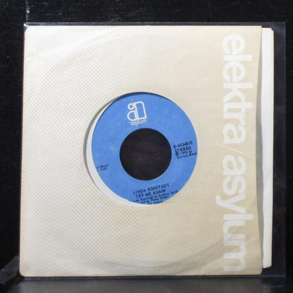 Linda Ronstadt - That'll Be The Day 7" Mint- Vinyl 45 Asylum E-45340 USA 1976 - Shuga Records