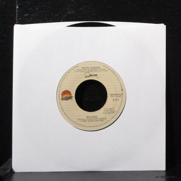 Patti Austin - Do You Love Me? / Solero 7" VG+ Vinyl 45 Qwest QWE49754 USA 1981 - Shuga Records