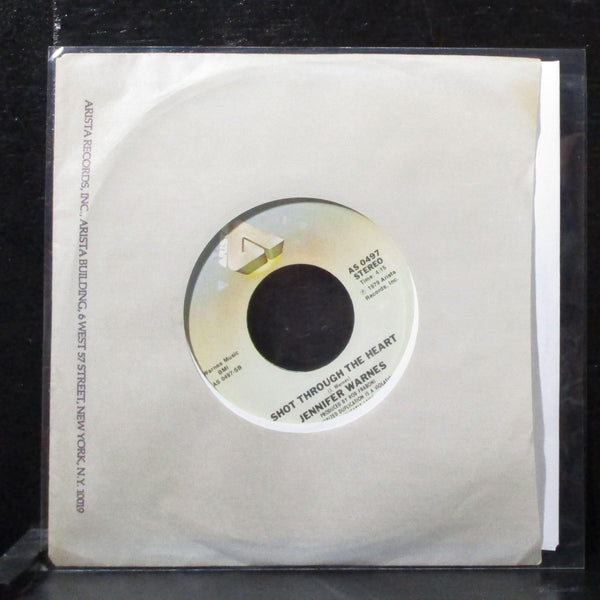 Jennifer Warnes - When The Feeling Comes Around 7" Mint- Vinyl 45 Arista AS 0497 - Shuga Records