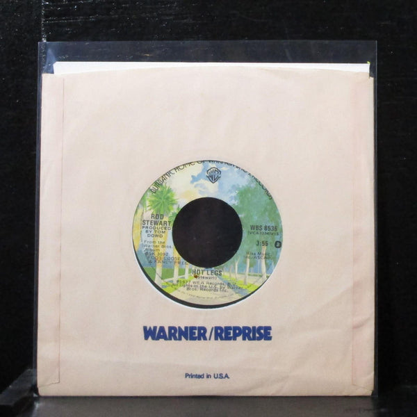 Rod Stewart - Hot Legs / You're Insane 7" Mint- Vinyl 45 WBS 8535 USA 1978 - Shuga Records