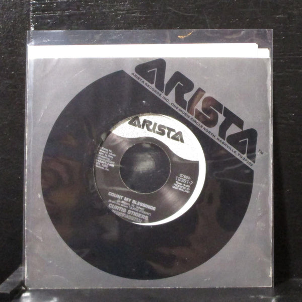 Curtis Stigers - You're All That Matters To Me 7" Mint- Vinyl 45 Arista 12391-7 - Shuga Records