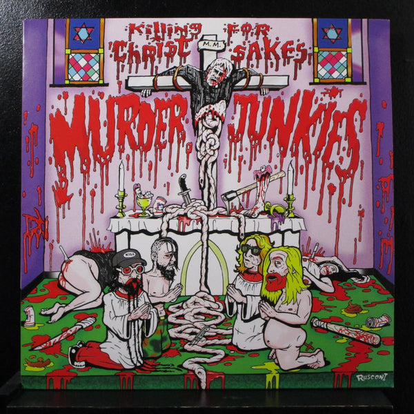 The Murder Junkies - Killing For Christ Sakes LP Mint- MVD6551LP Vinyl Record - Shuga Records
