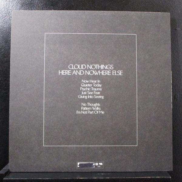 Cloud Nothings - Here And Nowhere Else LP Mint- CAK92 Blue Color Vinyl Record - Shuga Records