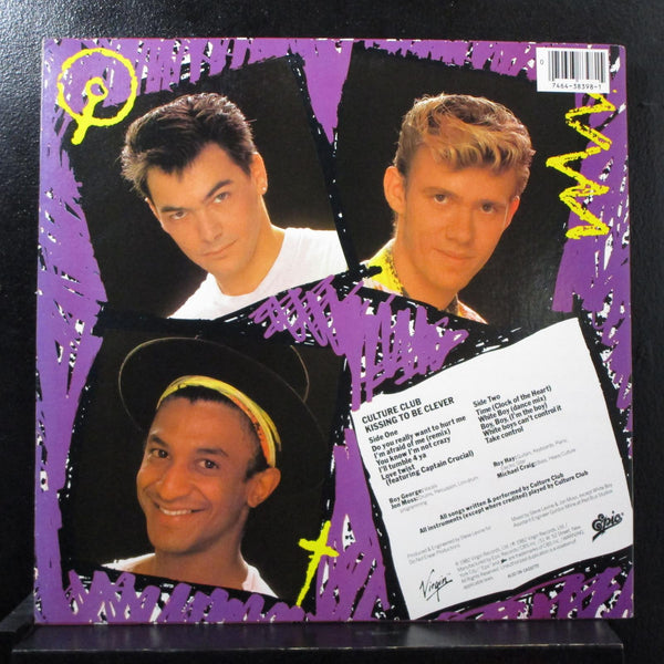 Culture Club - Kissing To Be Clever LP VG+ FE 38398 USA 1982 Vinyl Record - Shuga Records