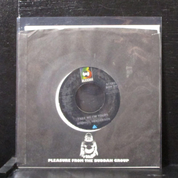 Michael Henderson - Take Me I'm Yours 7" Mint- Vinyl 45 Buddah BDA 597 USA 1978 - Shuga Records