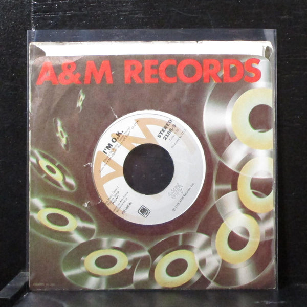 Styx - Babe / I'm O.K. 7" Mint- Vinyl 45 A&M 2188-S USA 1979 - Shuga Records
