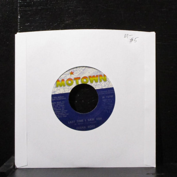Diana Ross - Last Time I Saw Him 7" Mint- Vinyl 45 Motown M 1278F USA 1973 - Shuga Records
