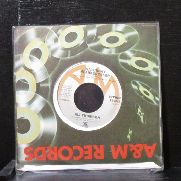 Ali Thomson - Live Every Minute 7" Mint- Vinyl 45 A&M 2260-S USA 1980 - Shuga Records