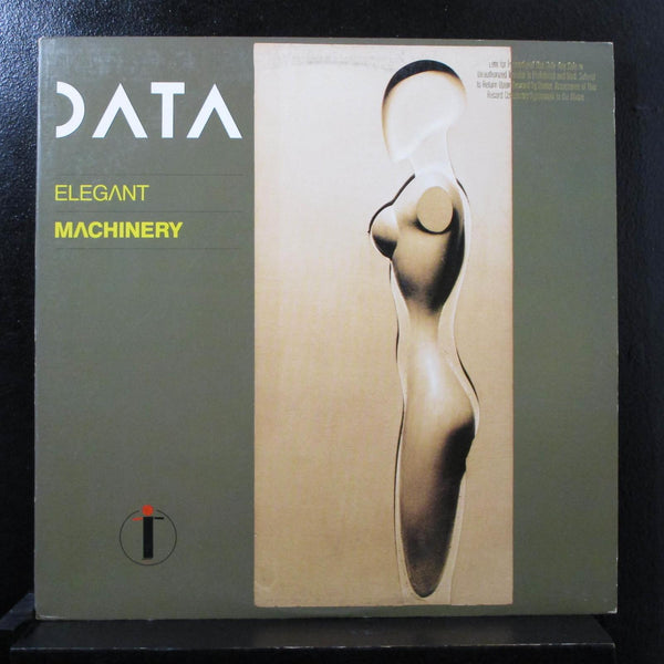 Data - Elegant Machinery LP Mint- 9 25297-1 Promo 1985 USA Vinyl Record - Shuga Records