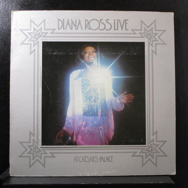 Diana Ross - Diana Ross Live At Caesars Palace LP VG+ M6-801S1 White Label Promo - Shuga Records