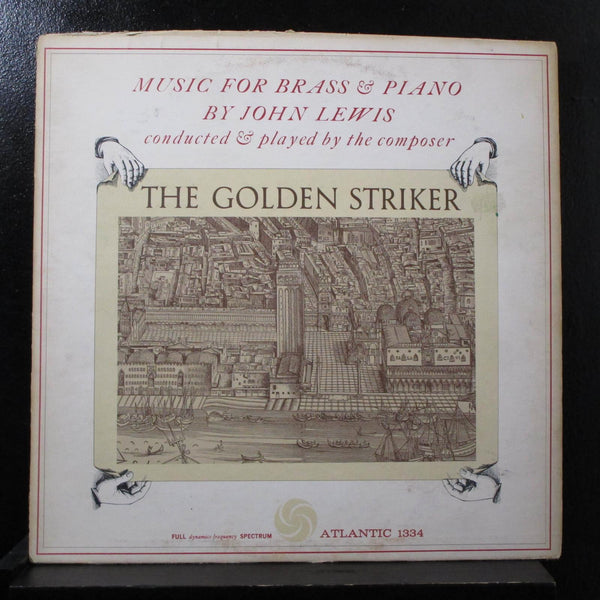 John Lewis - The Golden Striker LP VG+ 1334 Mono 1st Red / Purple Vinyl Record - Shuga Records