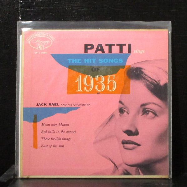 Patti Page - Sings The Hit Songs Of 1935 7" VG+ Vinyl 45 EP-1-3096 USA - Shuga Records