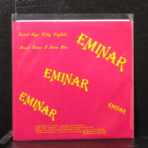 Eminar - Goodbye City Lights 7" Mint- Vinyl 45 Ready 8512X30 USA 1986 - Shuga Records