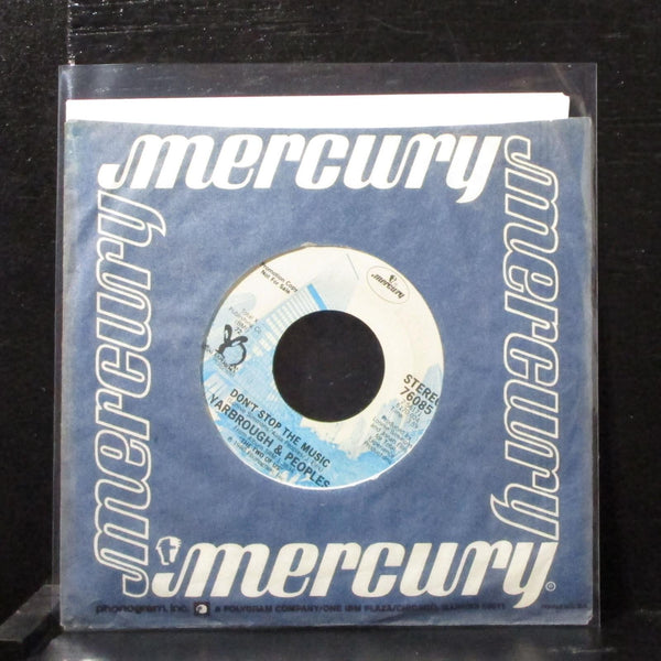 Yarbough & Peoples - Don't Stop The Music 7" Mint- Promo Vinyl 45 Mercury 76085 - Shuga Records