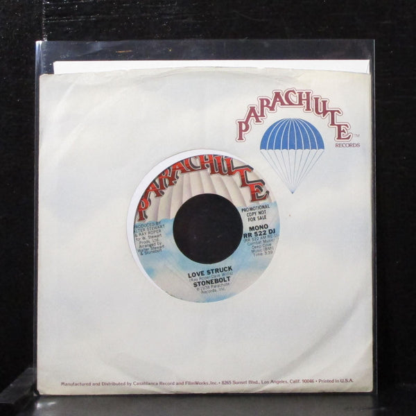 Stonebolt - Love Struck 7" Mint- Promo Vinyl 45 Parachute RR 522 DJ USA 1978 - Shuga Records