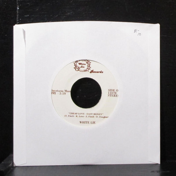 White Lie - Cheap Love, Easy Money / Scott's Boogie 7" Mint- Vinyl 45 11078 USA - Shuga Records