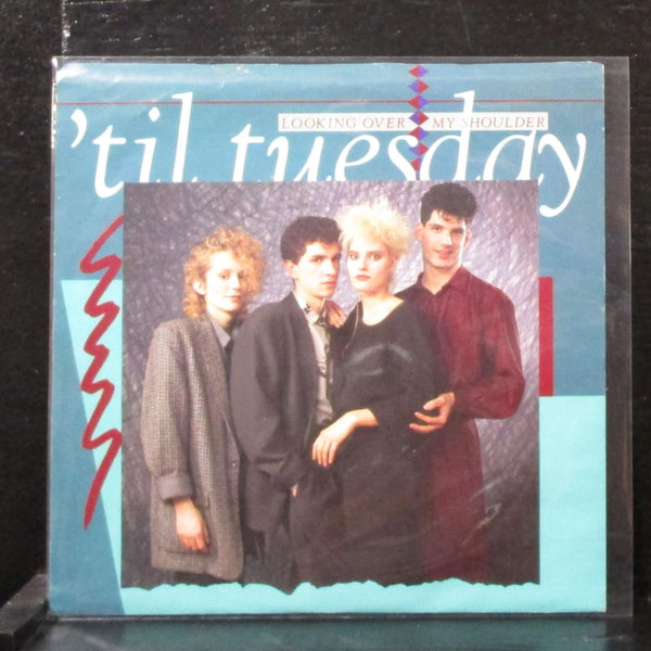 'Til Tuesday - Looking Over My Shoulder 7" Mint- Promo Vinyl 45 Epic 34-04935 - Shuga Records