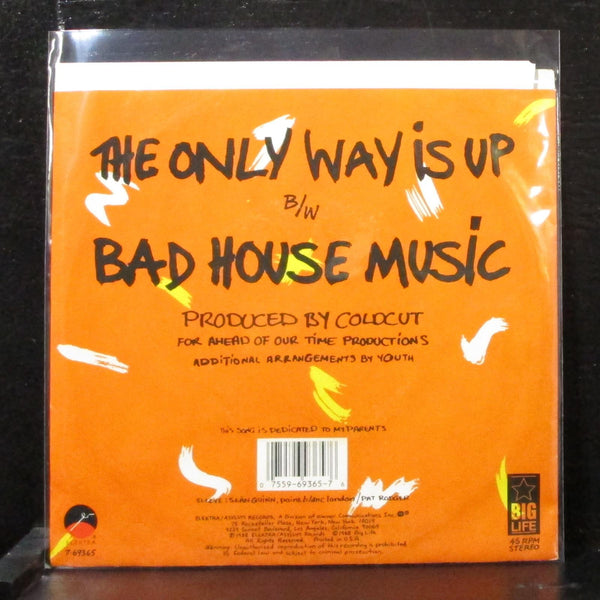 Yazz & Plastic Population - The Only Way Is Up 7" Mint- Promo Vinyl 45 7-69365 - Shuga Records