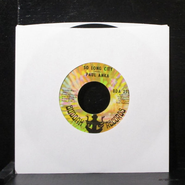 Paul Anka - Do I Love You / So Long City 7" VG+ Vinyl 45 Buddah BDA 252 USA 1971 - Shuga Records