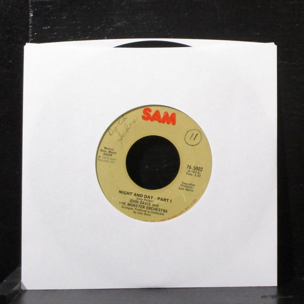 John Davis & Monster Orchestra - Night And Day 7" VG+ Vinyl 45 Sam 76-5002 USA - Shuga Records