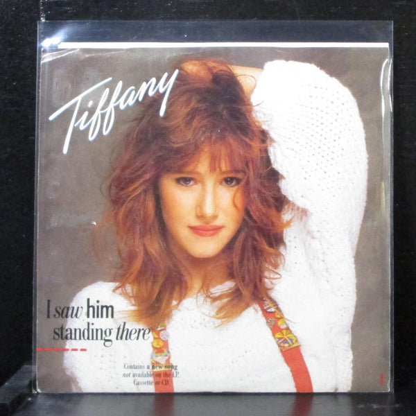 Tiffany - I Saw Him Standing There / Mr. Mambo 7" Mint- Vinyl 45 MCA-53285 USA - Shuga Records