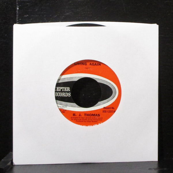B.J. Thomas - Everybody's Out Of Town 7" Mint- Vinyl 45 Scepter SCE-12277 USA - Shuga Records