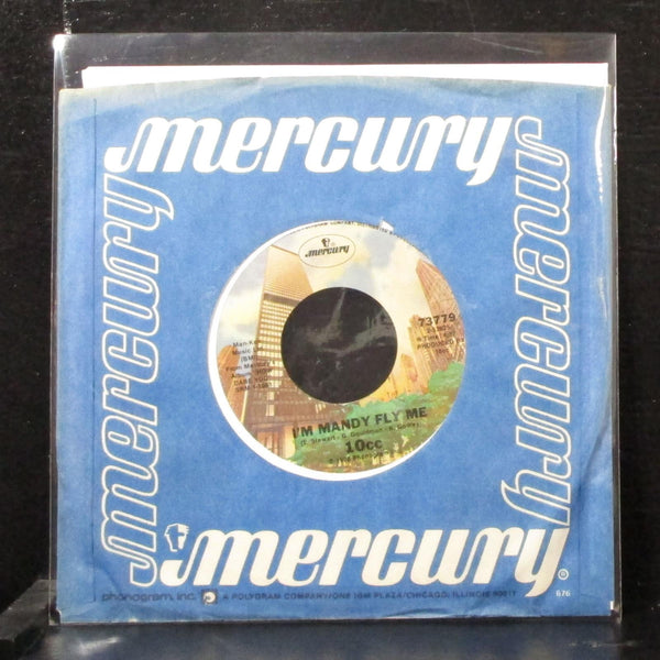 10cc - I'm Mandy Fly Me / How Dare You 7" Mint- Vinyl 45 Mercury 73779 USA 1976 - Shuga Records