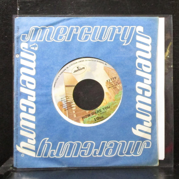 10cc - I'm Mandy Fly Me / How Dare You 7" Mint- Vinyl 45 Mercury 73779 USA 1976 - Shuga Records
