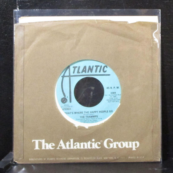 The Trammps - Disco Inferno 7" Mint- Promo Vinyl 45 Atlantic 3389 USA 1976 - Shuga Records