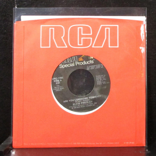 Elvis Presley - Are You Lonesome Tonight? 7" Mint- Vinyl 45 RCA URC-1163 Canada - Shuga Records