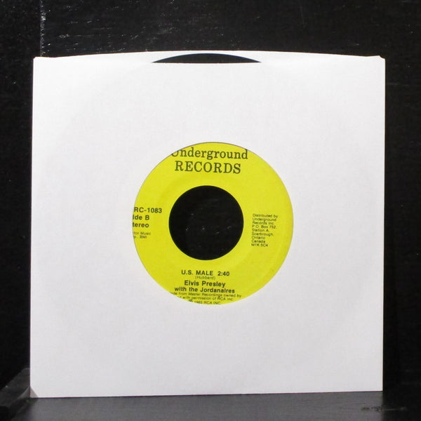 Elvis Presley - One Broken Heart For Sale 7" Mint- Vinyl 45 URC-1083 Canada 1985 - Shuga Records