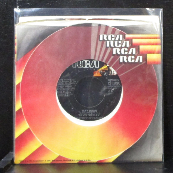 Elvis Presley - Way Down / Pledging My Love 7" VG+ Vinyl 45 RCA PB-10998 USA - Shuga Records