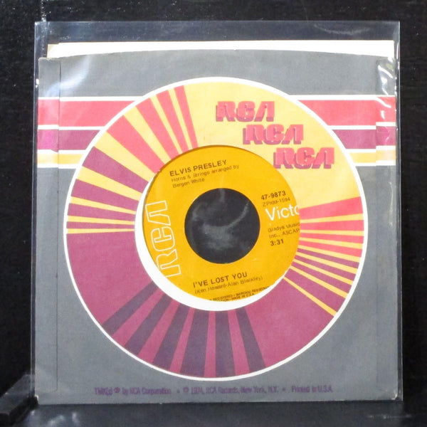 Elvis Presley - I've Lost You 7" VG+ Vinyl 45 RCA 47-9873 USA 1970 - Shuga Records