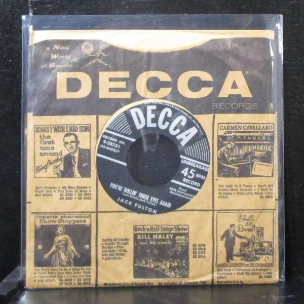 Jack Fulton - Pete The Parakeet 7" VG+ Vinyl 45 Decca 9-28731 USA - Shuga Records