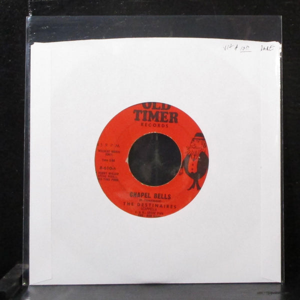 The Destinaires - Rag Doll / Tear Drops 7" VG+ Vinyl 45 Old Timer B-610 USA - Shuga Records