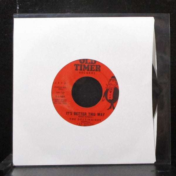 The Destinaires - Rag Doll / Tear Drops 7" VG+ Vinyl 45 Old Timer B-610 USA - Shuga Records