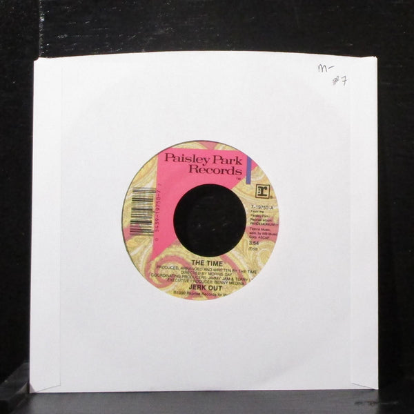 The Time - Jerk Out / Mo' Jerk Out 7" Mint- Vinyl 45 Paisley Park 7-19750 USA - Shuga Records
