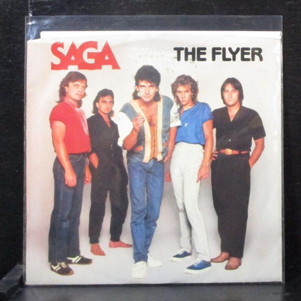 Saga - The Flyer 7" Mint- Promo Vinyl 45 Portrait 37-04178 USA 1983 - Shuga Records