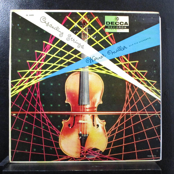 Werner Muller - Cascading Strings LP VG+ DL 8499 Mono 1st 1961 Vinyl Record - Shuga Records