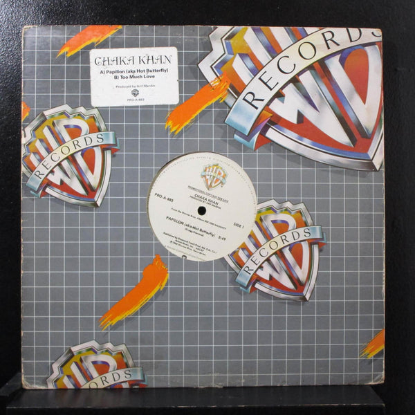 Chaka Khan - Papillon (Hot Butterfly) / Too Much Love 12" VG+ PRO-A-883 Promo - Shuga Records